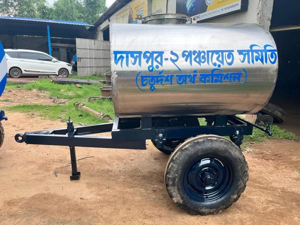 Stainless steel water tanker 1000 litre