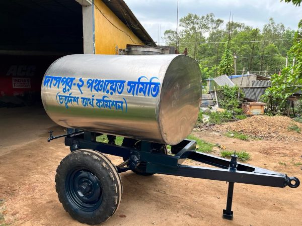 Stainless steel water tanker 1000 litre - Image 2